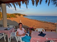 Marathias Beach  Taverne Nikomanis Michalis : GRC, Griechenland