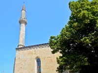 DSC 2527 ji : BIH, Bosnien und Herzegowina, Federation of Bosnia and Herzegovina, Bihac, Brücke Drveni most, Fethija-Moschee,