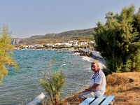 D3X 1874 ji : GRC, Griechenland, Kythira, Agia Pelagia, Dorf und Strand Agia Pelagia