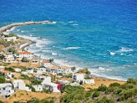 D3X 3855 ji : GRC, Griechenland, Kythira, Agia Pelagia, Strasse Agia Pelagia-Kythira Chora