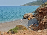 D3X 2858 ji : GRC, Griechenland, Kythira, Agia Pelagia, Strand Lorentzos