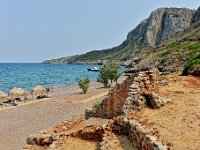D3X 2863 ji : GRC, Griechenland, Kythira, Agia Pelagia, Strand Kakia Lagada