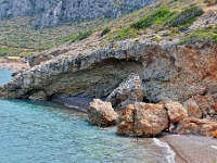 D3X 2902 ji : GRC, Griechenland, Kythira, Agia Pelagia, Strand Lorentzos