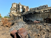D3X 5379 ji : GRC, Griechenland, Kythira, Dorf und Kirche Araíoi, Potamos, nähe Hospital