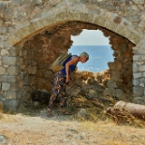 D3X 3227 ji : GRC, Griechenland, Kythira, Avlemonas, Venezianische Festung