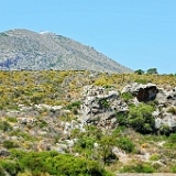 D3X 5104 ji : GRC, Griechenland, Kythira, Avlemonas, Straße Palaiopoli-Avlemonas