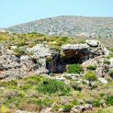 D3X 5109 ji : GRC, Griechenland, Kythira, Avlemonas, Straße Palaiopoli-Avlemonas