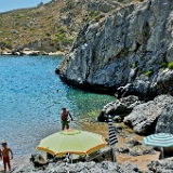 D3X 3638 ji : GRC, Griechenland, Kythira, Drimonas, Strand Melidoni