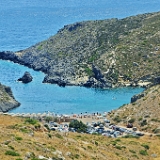 D3X 3656 ji : GRC, Griechenland, Kythira, Drimonas, Strasse nach Strand Melidoni