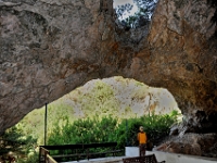 D3X 2415 ji : GRC, Griechenland, Kythira, Höhlenkirche Agia Sofia bei Kalamos, Spilies