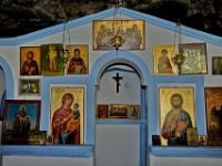 D3X 2437 ji : GRC, Griechenland, Kythira, Höhlenkirche Agia Sofia bei Kalamos, Spilies