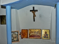 D3X 2441 ji : GRC, Griechenland, Kythira, Höhlenkirche Agia Sofia bei Kalamos, Spilies
