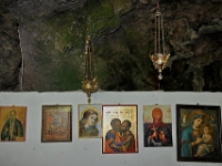 D3X 2445 ji : GRC, Griechenland, Kythira, Höhlenkirche Agia Sofia bei Kalamos, Spilies