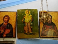 D3X 2453 ji : GRC, Griechenland, Kythira, Höhlenkirche Agia Sofia bei Kalamos, Spilies