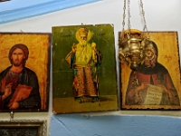 D3X 2456 ji : GRC, Griechenland, Kythira, Höhlenkirche Agia Sofia bei Kalamos, Spilies
