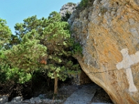 D3X 2466 ji : GRC, Griechenland, Kythira, Höhlenkirche Agia Sofia bei Kalamos, Spilies