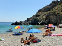 D3X 2492 ji : GRC, Griechenland, Kythira, Spilies, Strand Chalkos