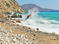 D3X 4338 ji : GRC, Griechenland, Kythira, Kalamos, Strand Komponada