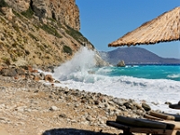 D3X 4354 ji : GRC, Griechenland, Kythira, Kalamos, Strand Komponada
