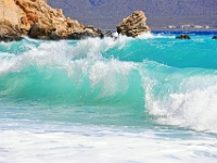 D3X 4426 ji : GRC, Griechenland, Kythira, Kalamos, Strand Komponada
