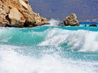 D3X 4432 ji druck : GRC, Griechenland, Kythira, Kalamos, Strand Komponada