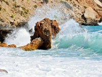 D3X 4445 ji : GRC, Griechenland, Kythira, Kalamos, Strand Komponada