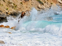 D3X 4446 ji : GRC, Griechenland, Kythira, Kalamos, Strand Komponada