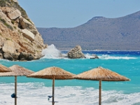 D3X 4456 ji : GRC, Griechenland, Kythira, Kalamos, Strand Komponada