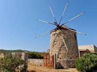 D3X 0502 pi ji : Dorf Kalokerines, restaurierte Windmühle, GRC, Griechenland, Kalokerines, Kythira