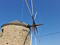 D3X 0510 ji : Dorf Kalokerines, restaurierte Windmühle, GRC, Griechenland, Kalokerines, Kythira