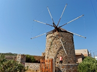 D3X 0512 pi ji : Dorf Kalokerines, restaurierte Windmühle, GRC, Griechenland, Kalokerines, Kythira
