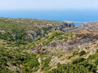 D3X 0556 pi ji : GRC, Griechenland, Kalokerines, Kythira, nähe Felsdurchbruch > westen