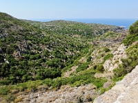 D3X 0571 ji : GRC, Griechenland, Kalokerines, Kythira, nähe Felsdurchbruch > westen