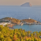 D3X 1612 ji : GRC, Griechenland, Kythira, Agios Ioannis im Felsen, Kapsali