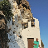 D3X 4311 ji : GRC, Griechenland, Kythira, Agios Ioannis im Felsen, Kapsali