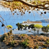 D3X 3823 ji druck : GRC, Griechenland, Kythira, Kythira Chora, Strasse nach Kalamos