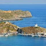 D3X 3826 ji : GRC, Griechenland, Kythira, Kythira Chora, Strasse nach Kalamos
