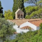D3X 1047 ji : GRC, Griechenland, Kythira, Agios Nikolaos Kirche, Kapsali, Hotel Porto Delfino