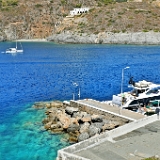 D3X 1983 ji : GRC, Griechenland, Kythira, Kapsali, Leuchtturm > Strand Sparagario