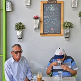D3X 1994 ji : GRC, Griechenland, Kythira, Kapsali, Restaurant Lemoni