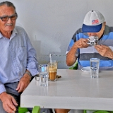 D3X 1995 ji : GRC, Griechenland, Kythira, Kapsali, Restaurant Lemoni
