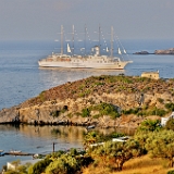 D3X 3027 ji : GRC, Griechenland, Kythira, Hotel Porto Delfino > Agios Georgios, Kapsali