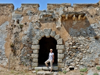 D3X 1224 ji : GRC, Griechenland, Kythira, Byzantinische Ansiedlung, Kato Chora
