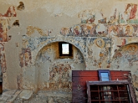 D3X 1252 ji : GRC, Griechenland, Kythira, Kato Chora, Kirche Agios Ioannis Podromos, Byzantinische Ansiedlung