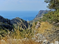 D3X 1264 ji : GRC, Griechenland, Kythira, Byzantinische Ansiedlung, Kato Chora