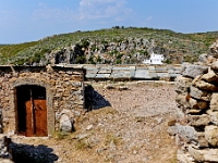D3X 1300 ji : GRC, Griechenland, Kythira, Kato Chora, Kirche Agios Kosmas, Agia Marina, Byzantinische Ansiedlung