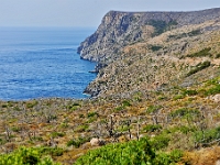 D3X 1313 ji : GRC, Griechenland, Kythira, Fussweg zur Höhle Agia Sofia, Kato Chora
