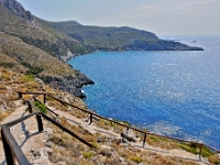 D3X 1321 ji : GRC, Griechenland, Kythira, Fussweg zur Höhle Agia Sofia, Kato Chora