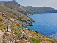 D3X 1324 ji : GRC, Griechenland, Kythira, Fussweg zur Höhle Agia Sofia, Kato Chora