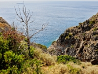 D3X 1329 ji : GRC, Griechenland, Kythira, Fussweg zur Höhle Agia Sofia, Kato Chora